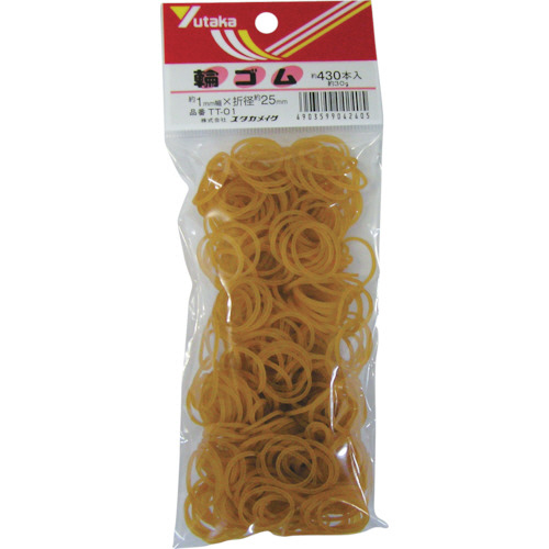 ｺﾞﾑ 輪ｺﾞﾑ 1mm×25mm 1袋(430本)画像