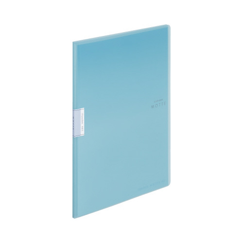 クリヤーブックモッテＡ４縦　１０Ｐ　水色画像