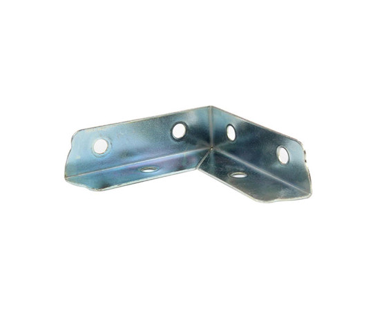 ユニクロ隅金　二方面　52mm　4枚入 パッケージ側面に印刷された詳細情報が見える状態