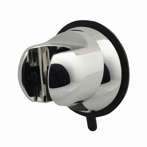 GAONA 吸盤式ｼｬﾜｰﾌｯｸ ｼﾙﾊﾞｰ 1個画像