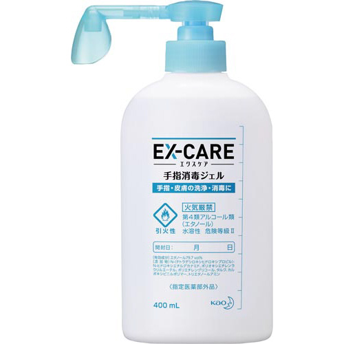 ＥＸ－ＣＡＲＥ　手指消毒ジェル　４００ｍＬ画像