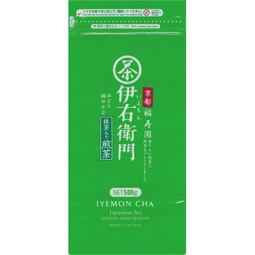 伊右衛門 徳用抹茶入り煎茶 500g 1ｾｯﾄ(3袋)画像