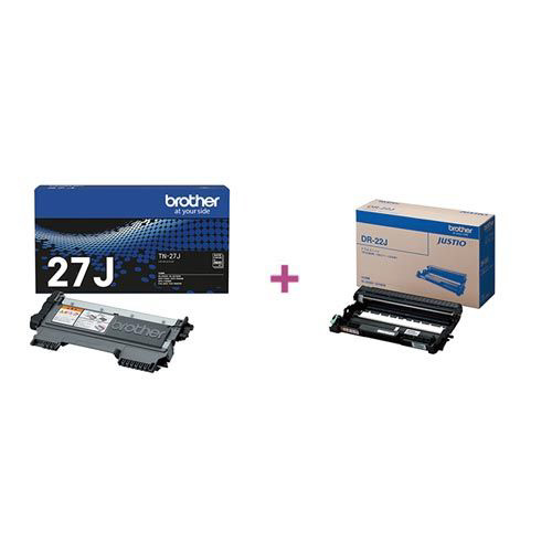 純正トナー・ドラムセットＴＮ－２７Ｊ＋ＤＲ－２２Ｊ