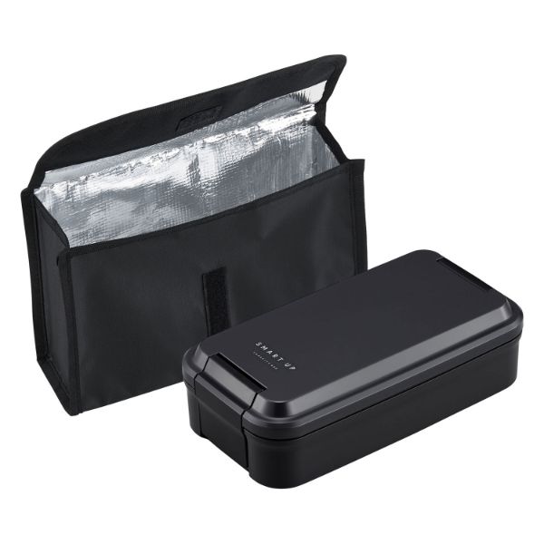 弁当容器 SMART UP ランチボックス保冷ケース付 BL-37HE画像