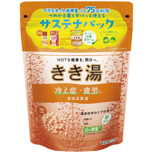 きき湯 食塩炭酸湯 360g 1個画像