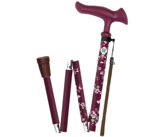 かるがもファムⅡ折畳　小花ワイン画像