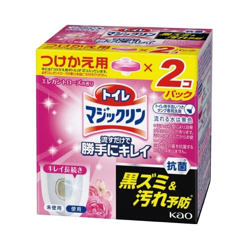 トイレマジックリン勝手にキレイ　ローズ　付替２個入画像