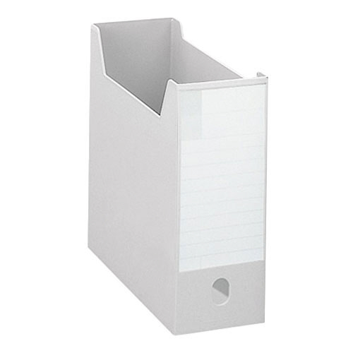 ﾎﾞｯｸｽﾌｧｲﾙ A4ﾖｺ 背幅102mm ﾗｲﾄｸﾞﾚｰ 1個画像