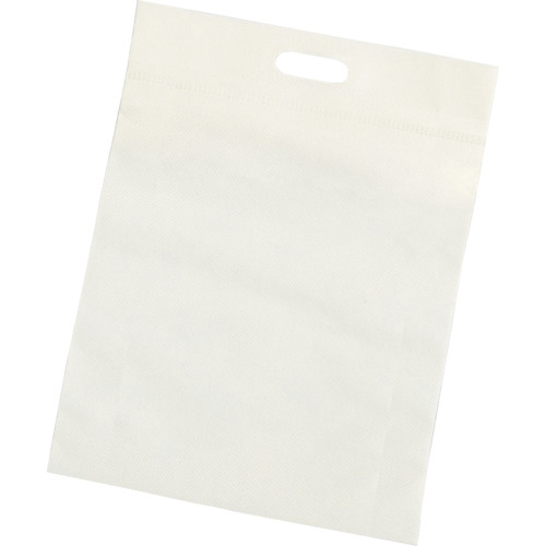 不織布小判抜き手提げﾊﾞｯｸﾞ M ﾍﾞｰｼﾞｭ 1ﾊﾟｯｸ(10枚)画像