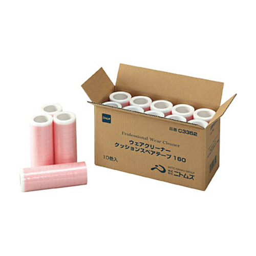 ﾌﾟﾛﾌｪｯｼｮﾅﾙ ｳｴｱｸﾘｰﾅｰｸｯｼｮﾝ ｽﾍﾟｱﾃｰﾌﾟ 幅160mm×25周巻 1箱(10巻)画像