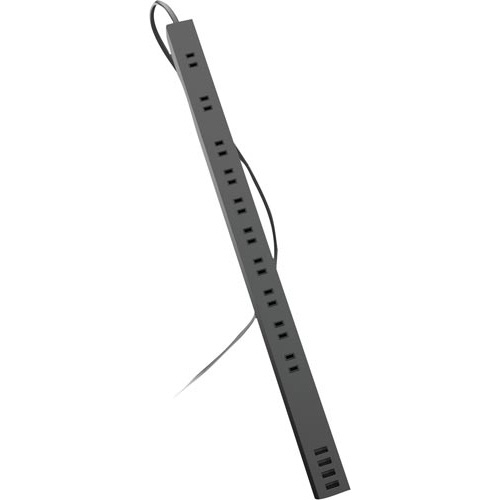 ＵＳＢタップ　電源　１０個口＋Ａ×４ポート　黒画像