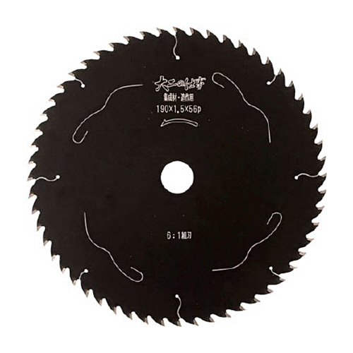 ﾁｯﾌﾟｿｰ 大工の仕事 構造用合板･集成材用 Φ190 1枚画像