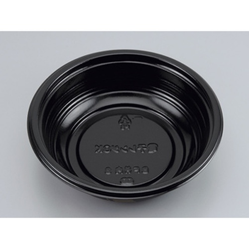 シーピー化成 どんぶり容器 BF丼内3 黒つづみ 本体 発泡画像