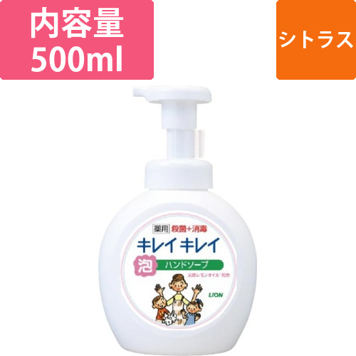 キレイキレイ泡ハンドソープシトラス本体大型画像