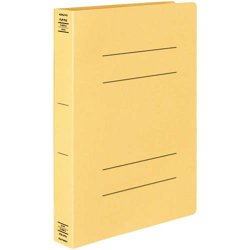 フラットファイルＸスーパーワイド　Ａ４縦黄１０冊画像