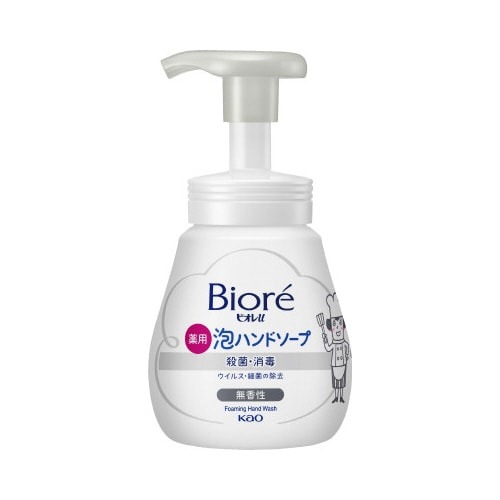 ビオレｕ　泡ハンドソープ　無香性　本体２４０ｍｌ画像