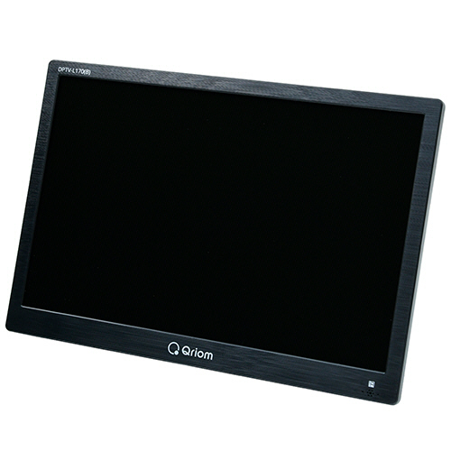 Qriom 17型ﾎﾟｰﾀﾌﾞﾙTV ﾌﾞﾗｯｸ 1台画像