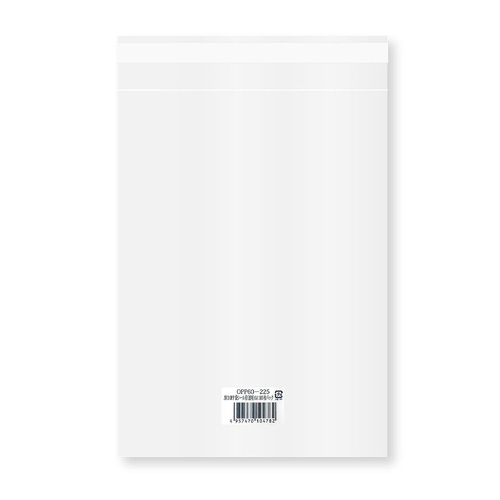 今村紙工 テープ有 OPP袋 60μOPP袋 テープ付き A4サイズ 100枚画像