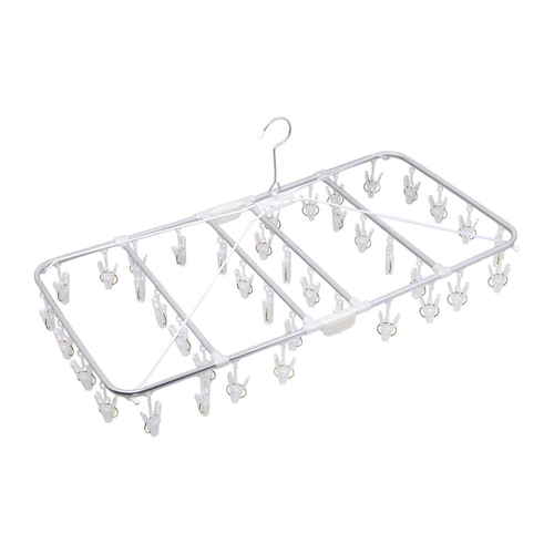 洗濯ハンガー アルモア 角ハンガー ピンチ40個付画像