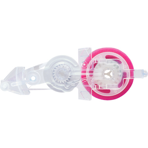 ﾃｰﾌﾟのり ﾄﾞｯﾄﾗｲﾅｰｺﾝﾊﾟｸﾄ しっかり貼るﾀｲﾌﾟ詰替用 ﾊｰﾄ柄 8.4mm×11m 1個画像