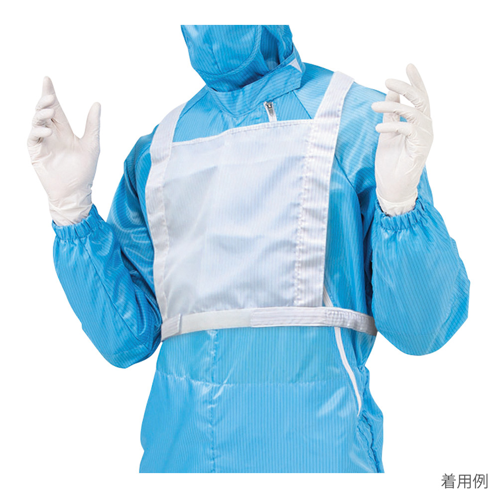 帯電防止ゼッケン 白