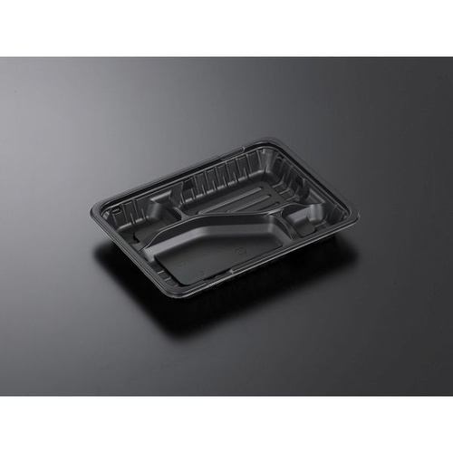 中央化学 弁当容器 CT ガチ弁 LIK23-17C2 BK 本体画像