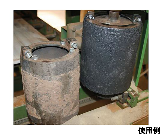 2000g セラミック補修パテ(耐摩耗･耐薬品) パッケージの横側が見える状態で、内容量や用途が記載されている