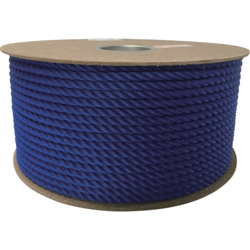 ﾎﾟﾘｴﾁﾚﾝﾛｰﾌﾟﾄﾞﾗﾑ巻 9mm×150m ﾌﾞﾙｰ 1巻画像