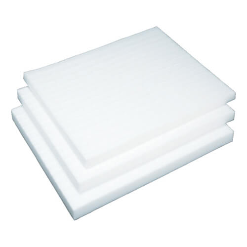 シート緩衝材1000mm×1200mm　白　【ＴＲＵＳＣＯ 積層品緩衝材 ４０ＭＭ×１０００ＭＭ×１．２Ｍ】画像