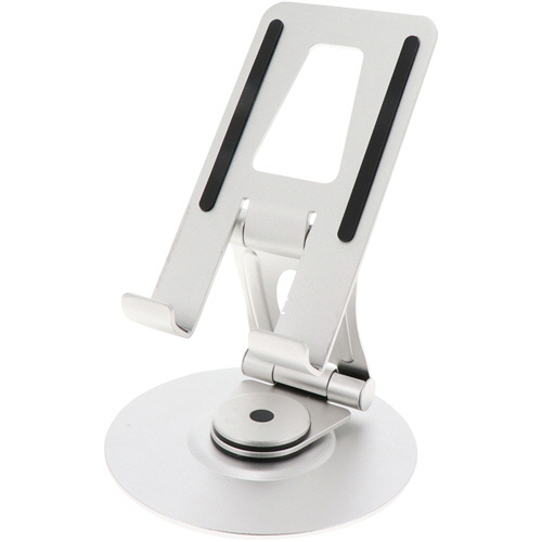 MOTTERU 卓上ﾀﾌﾞﾚｯﾄｽﾀﾝﾄﾞ 13型対応 ｼﾙﾊﾞｰ 1個