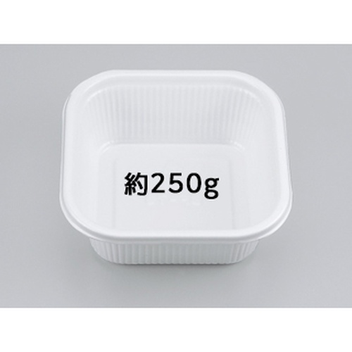 シーピー化成 どんぶり容器 BF-76 ホワイト 本体 発泡画像