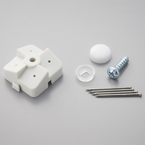 ﾊﾟﾝﾁﾝｸﾞﾎﾞｰﾄﾞﾊﾟｰﾂ 石膏ﾎﾞｰﾄﾞ用 止め具ｾｯﾄ 白 (4組入/ﾊﾟｯｸ) 1ｾｯﾄ(5ﾊﾟｯｸ)画像