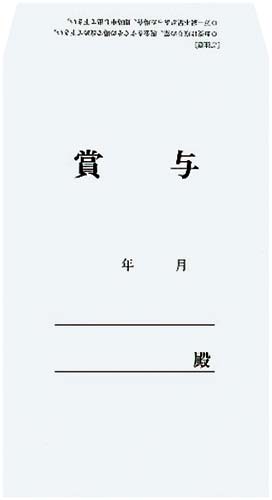 社内用紙角８賞与袋（印刷付）３０枚×１０画像