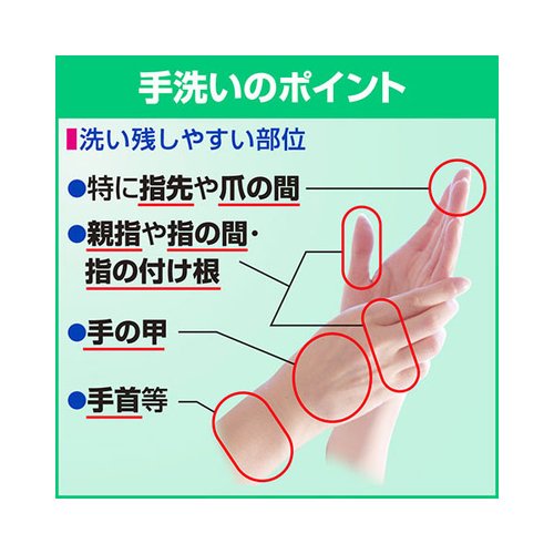 ハンドソープ クリーンアンドクリーン X7薬用ハンドウォッシュ4.5L 花王 透明なボトルに収められた液体が見える状態