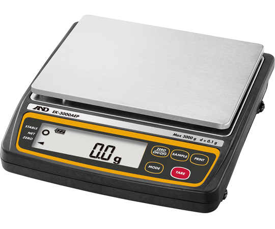 本質安全防爆構造パーソナル電子天びん EK-AEPシリーズ ひょう量3000g×最小表示0.1g画像