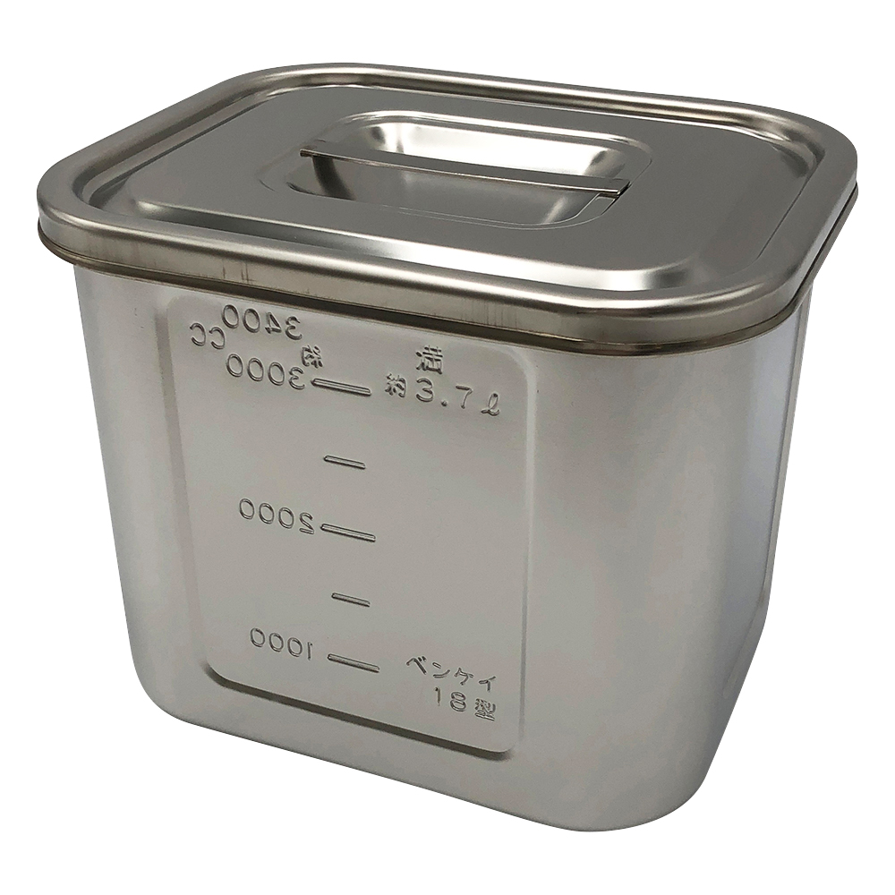 角型目盛付ポット　3.7L