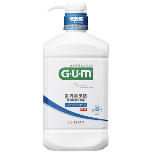 G・U・M(ガム)　デンタルリンス　ノンアルコールタイプ　960mL　1本画像