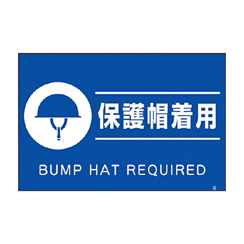 つくし 蛍光標識｢保護帽着用｣ 1枚画像