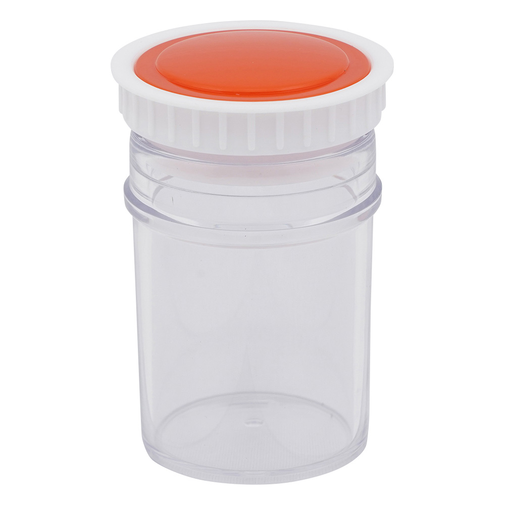 ラボランPSサンプル管瓶　50mL　橙　100本＋10本入画像