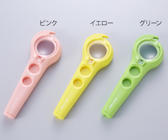 ルーペ付らくらくオープナー　ピンク