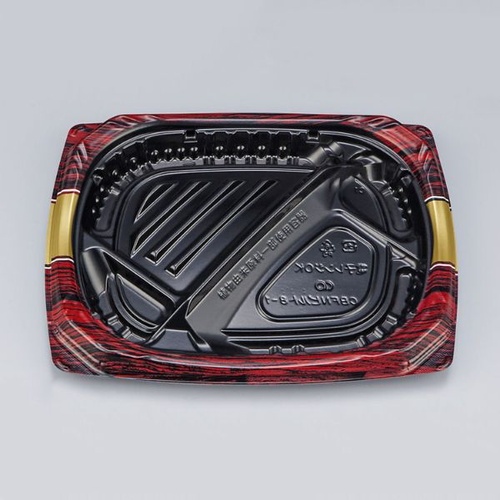 シーピー化成 弁当容器 CBFNビルト8-1 ボルドG 本体画像