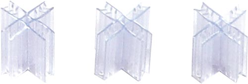 飛沫防止パネル用　十字型固定パーツ３個組画像