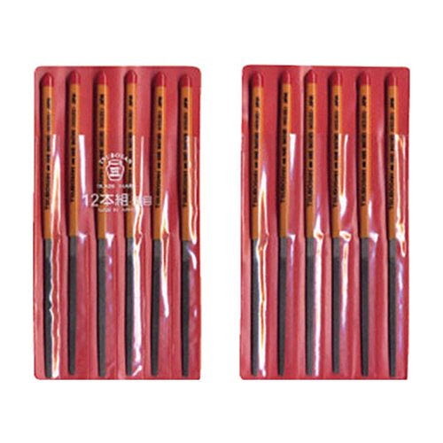 組ﾔｽﾘ 12本組(170mm) 平 荒目 1ﾊﾟｯｸ(12本)画像