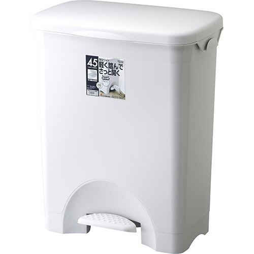 HOME&HOME ﾍﾟﾀﾙﾍﾟｰﾙ <ﾜｲﾄﾞ> 44L ｸﾞﾚｰ 1台画像