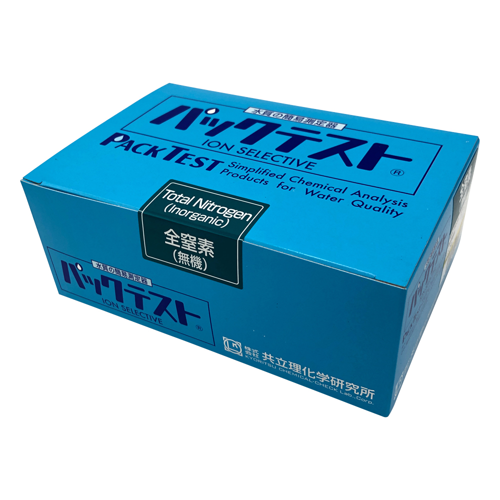 パックテスト® （簡易水質検査器具） 全窒素（無機）1箱（5本×8袋入）画像