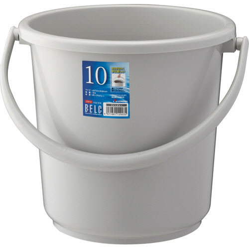 ﾍﾞﾙｸ ﾊﾞｹﾂ 10SB 本体 ﾗｲﾄｸﾞﾚｰ 1個