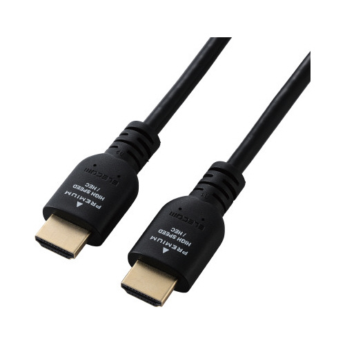 ＨＤＭＩケーブル　Ｐｒｅｍｉｕｍ　１．０ｍ　黒