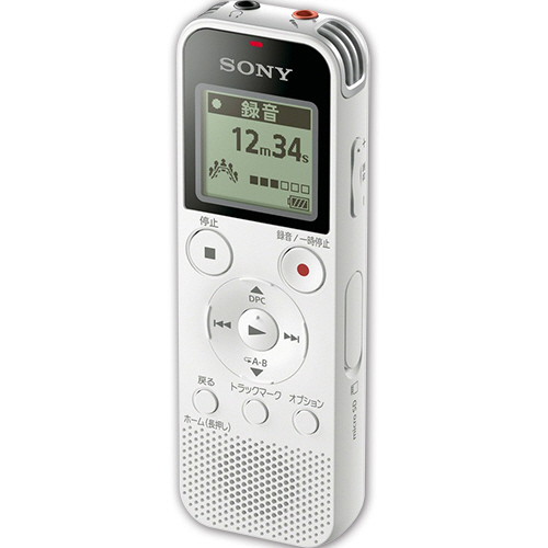 ｽﾃﾚｵICﾚｺｰﾀﾞｰ 4GB ﾎﾜｲﾄ 1台