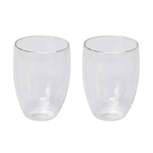 ダブルウォール グラス 2個入り 350ml Pyrex パイレックス コップ タンブラー 耐熱ガラス画像