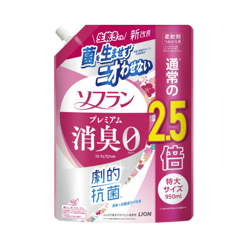 ソフランプレミアム消臭　替　フロ－ラル　９５０ＭＬ画像
